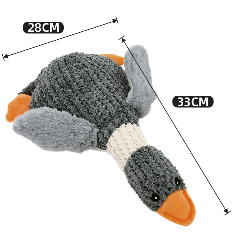 Dog's Stress Relief And Bite Resistant Sound Plush Toy