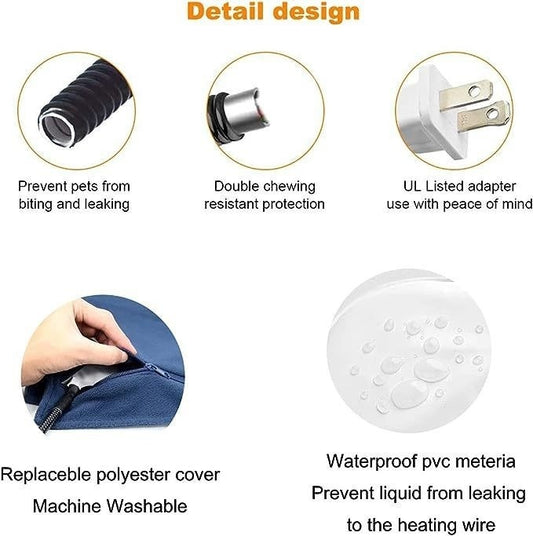 Winter Home Outdoor Thick Dogs And Cats Pet Electric Blanket