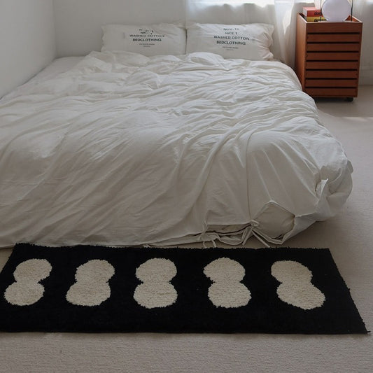 Flocking Carpet Long Velvet Thickened Non-slip Absorbent Strip Home Tea Table Cloth