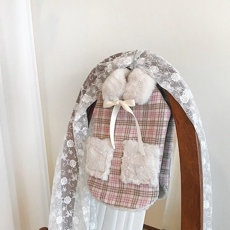 New Vest Style Cat Clothes Winter Sleeveless