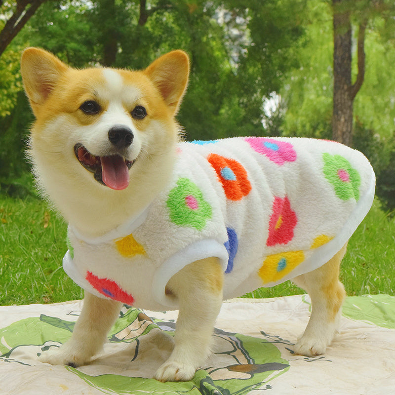 Dog Clothes Fall And Winter Medium-sized Anti-dirty Warm Padded Vest