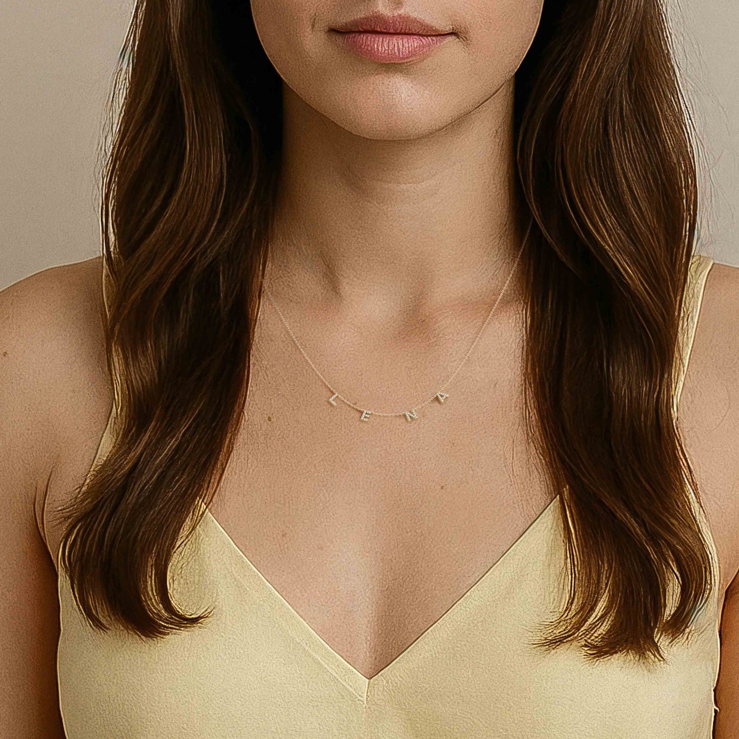 Luxe Letter Necklace SS25N004L