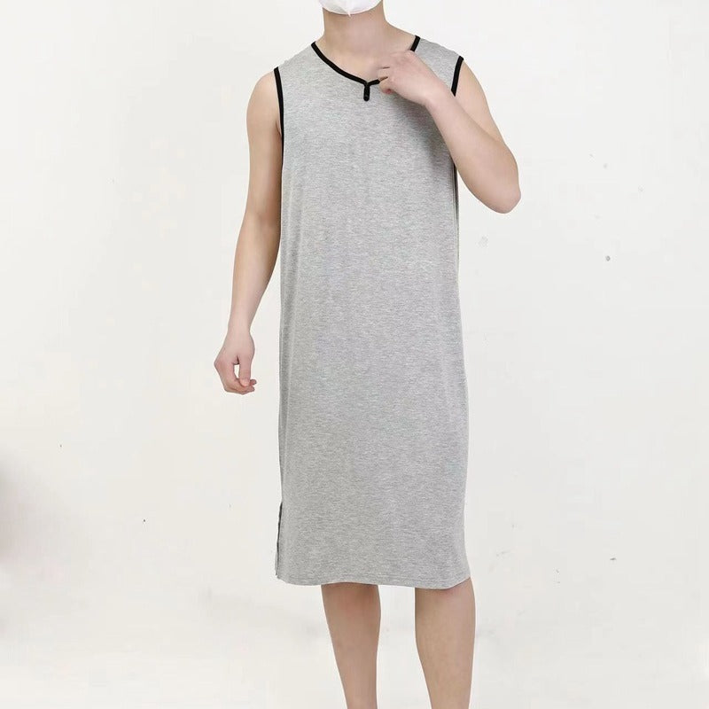 Summer Men's Thin Modal Nightdress