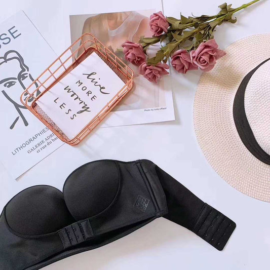 Underwear Women's Non-slip Small Chest Thickened Gather Bra