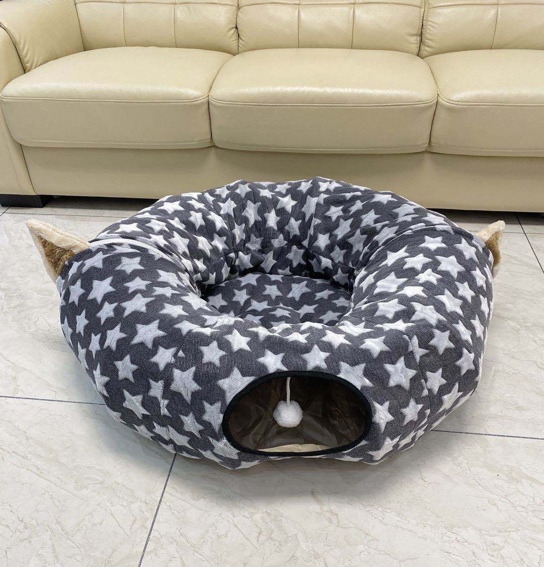 The New Pet Cat Tunnel Sleeping Nest Can Accommodate Folding Cat Channel Intellectual Cat Toy