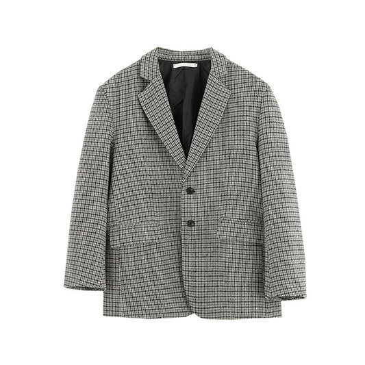Men's Loose And Handsome Vintage Woolen Coat