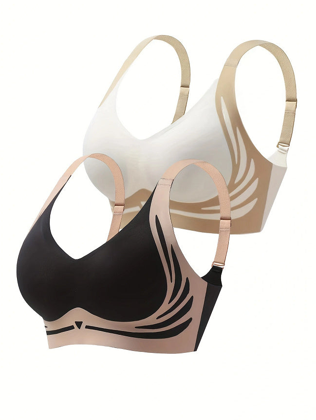 Anti-sagging Running Shock-proof Sports Fixed Cup Bra