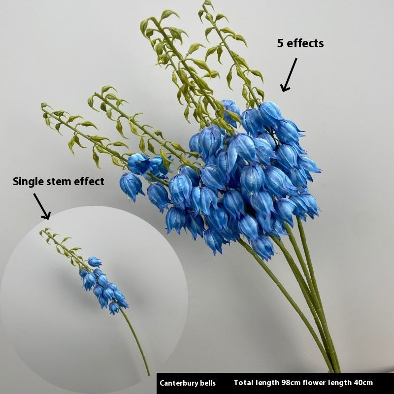 Decorative Flower Haze Blue Series Flower Material Rose