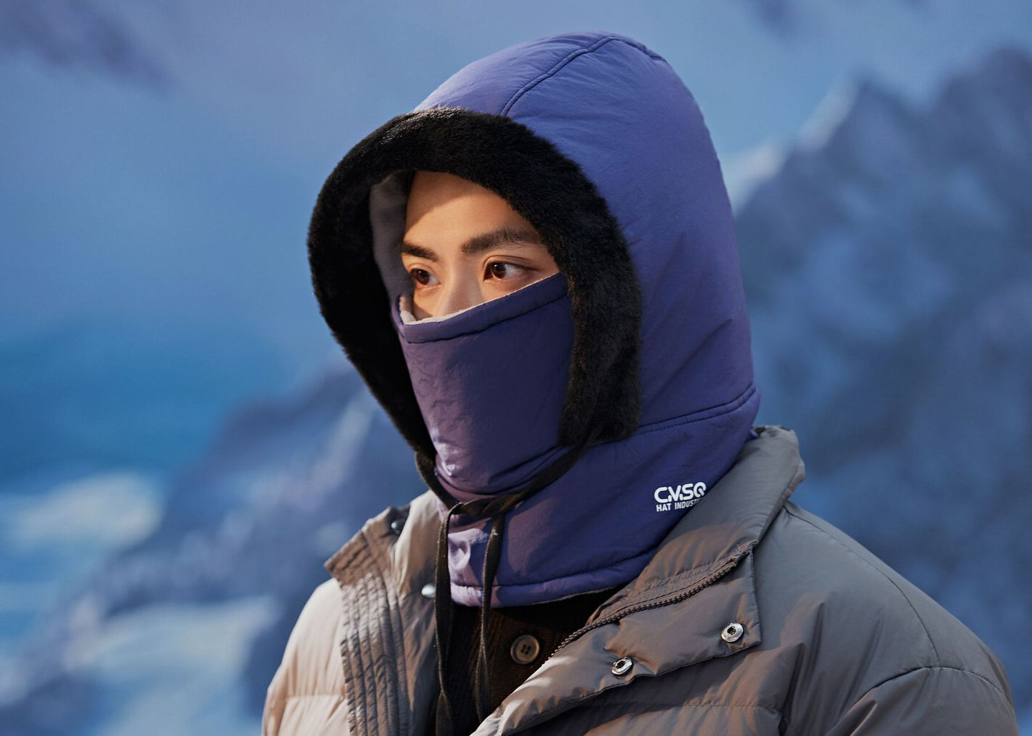 Men's Outdoor Fleece Warm Ear Protection Hat