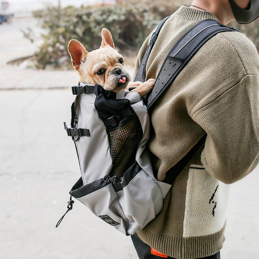 Pet Backpack Exposed, Ventilated, Breathable And Washable