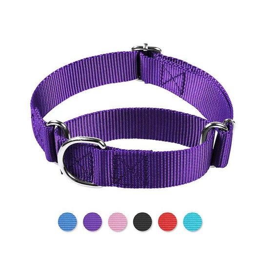 Cat And Dog Collar Adjustable Nylon Explosion-proof Dog Harness Hand Holding Rope Pet Supplies