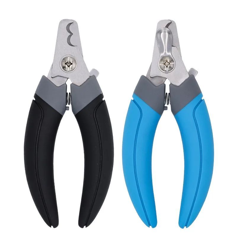 Stainless Steel Half Moon Blade Nailclippers Household Cat Claw Nail Cutters Beauty Clippers For Pets Cats Dog Supplies