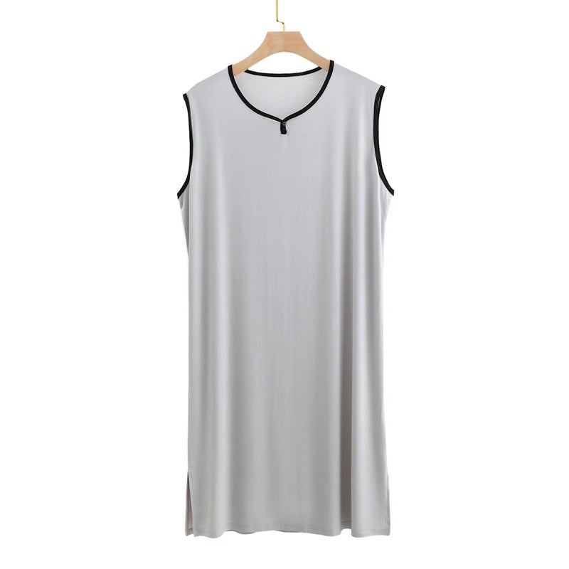 Summer Men's Thin Modal Nightdress