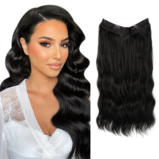 European And American Style Women Corn Curler Fishing Thread Long Curly Hair Wig
