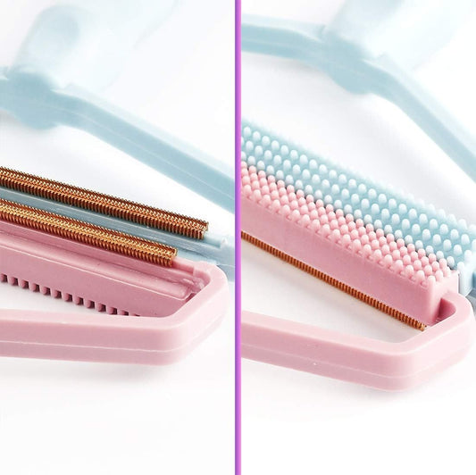 Portable Fabric Shaver Pet Hair Remover Manual Lint Remover Dog Hair Remover Tool Removing Dust From Clothing Carpet Furniture Blankets
