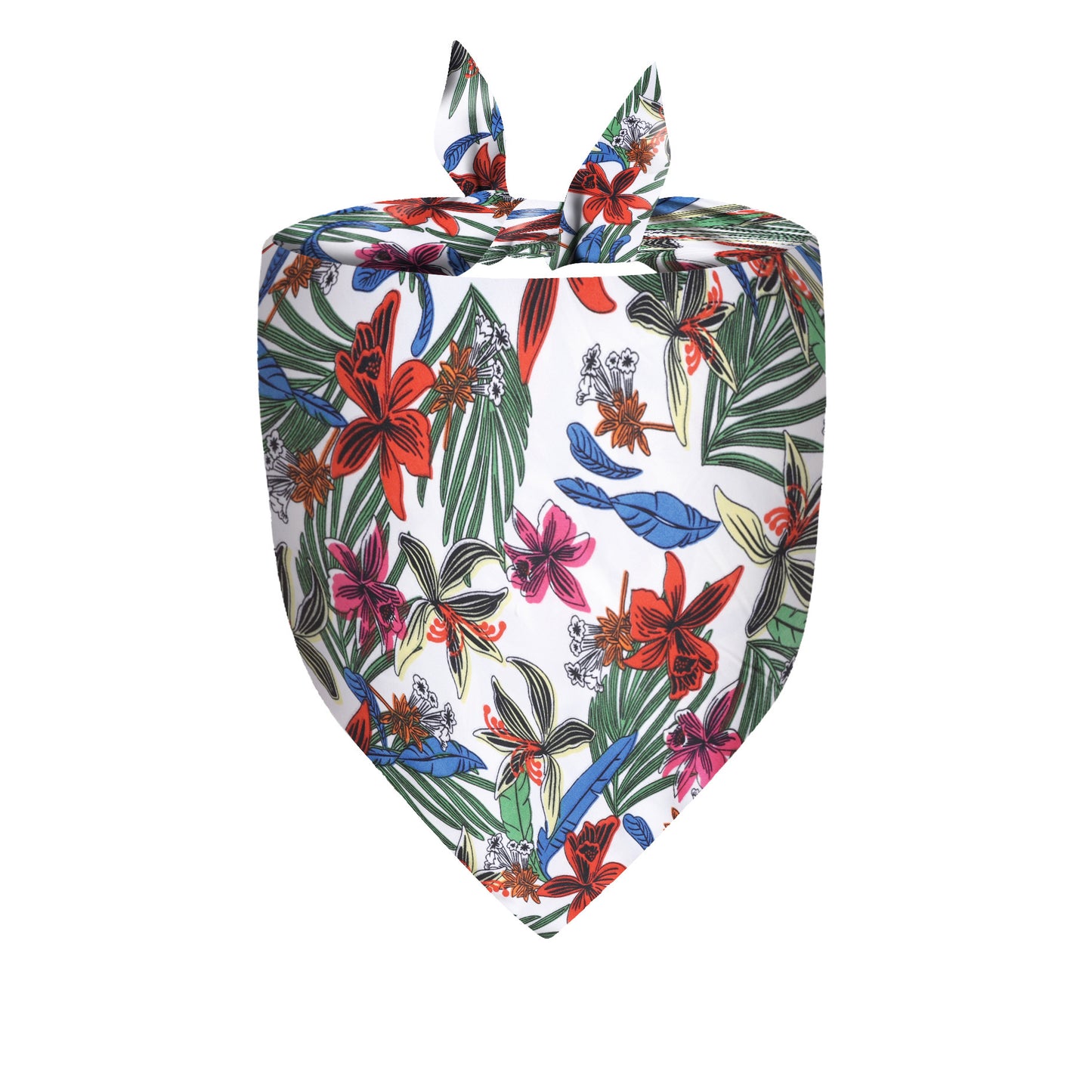 Pet Summer Triangle Scarf Hawaiian Cat And Dog