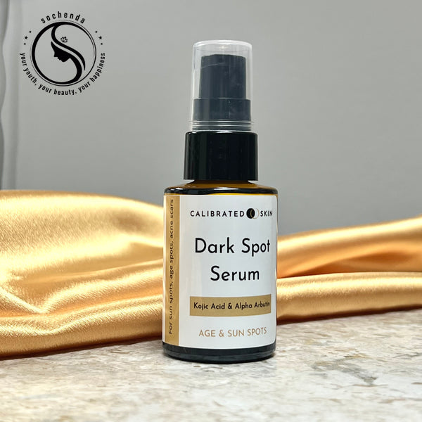 Dark Spot Face Serum with Kojic Acid + Alpha Arbutin Brighten | Even Tone | Fade Dark Spots