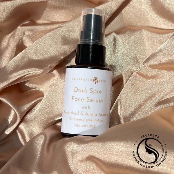 Dark Spot Face Serum with Kojic Acid + Alpha Arbutin Brighten | Even Tone | Fade Dark Spots