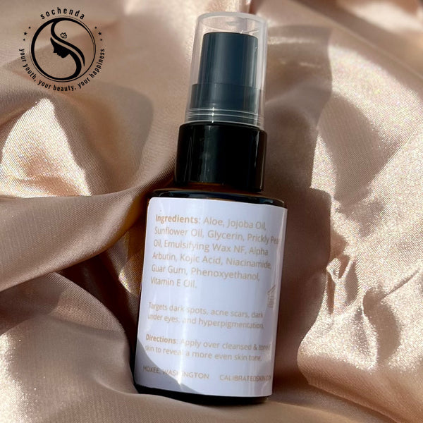 Dark Spot Face Serum with Kojic Acid + Alpha Arbutin Brighten | Even Tone | Fade Dark Spots