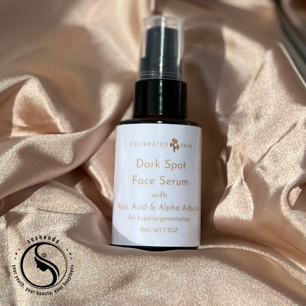 Dark Spot Face Serum with Kojic Acid + Alpha Arbutin Brighten | Even Tone | Fade Dark Spots