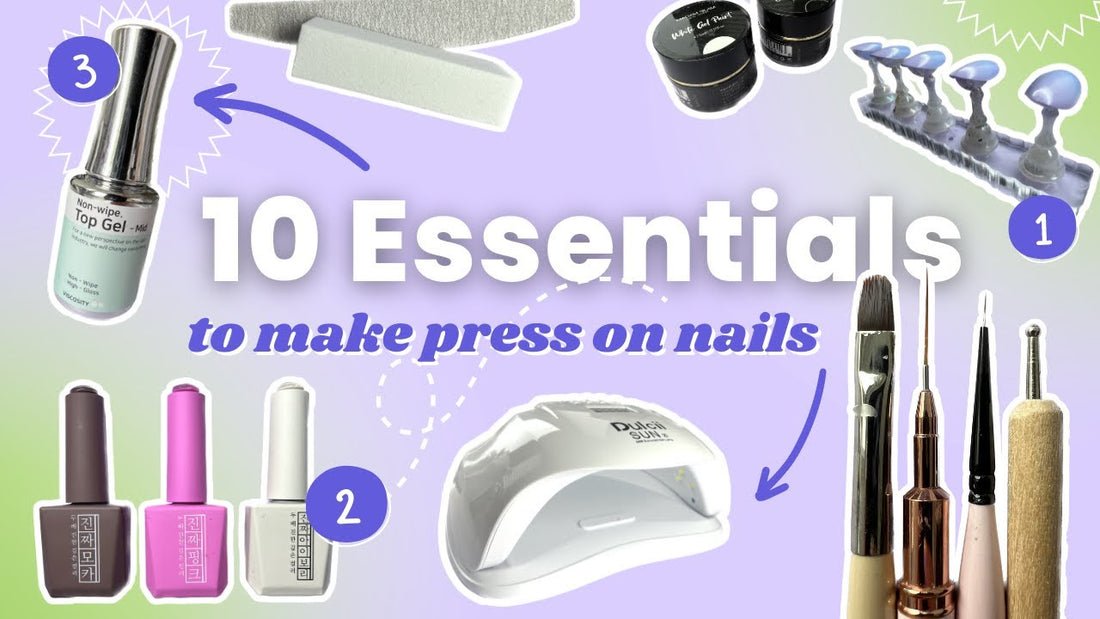 Essential Products for Making and Selling Press-On Nails
