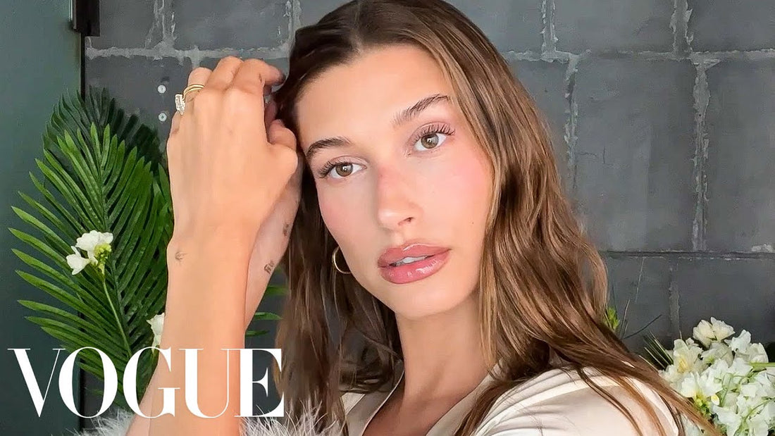 Haley Bieber's Glowy Date Night Makeup Routine: A 10-Step Tutorial
