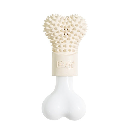 Bone Refillable Toothpaste Dog Toy
