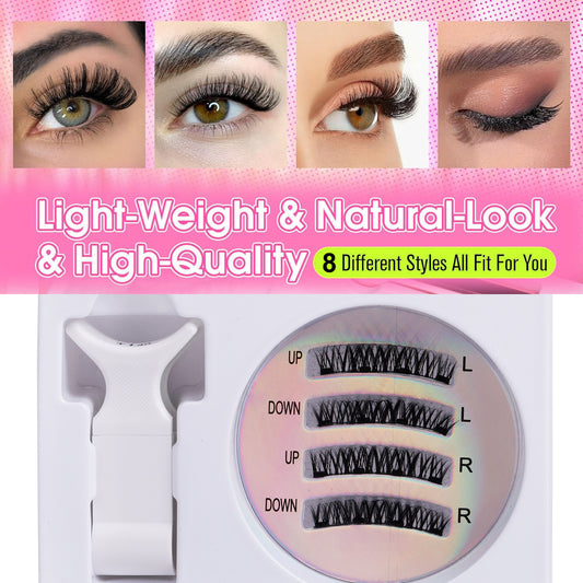 Magnetic False Eyelashes Upgraded Positioning Model Suit Thick