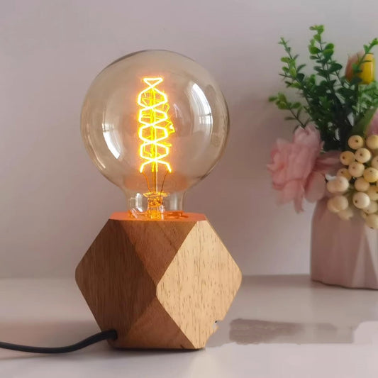 Edison Vintage Bulb Small Night Lamp Japanese Atmosphere