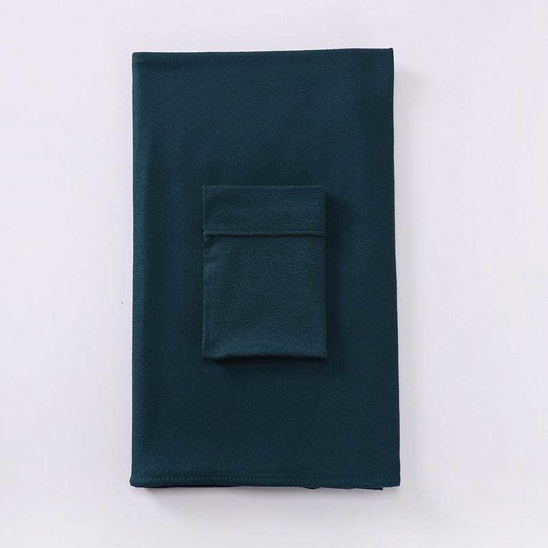 Women's Minimalist Modal Bottom Hat Integrated Scarf