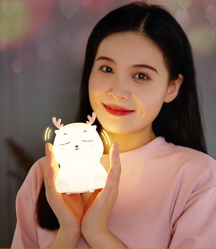 Silicone Night Light In Children's Bedroom