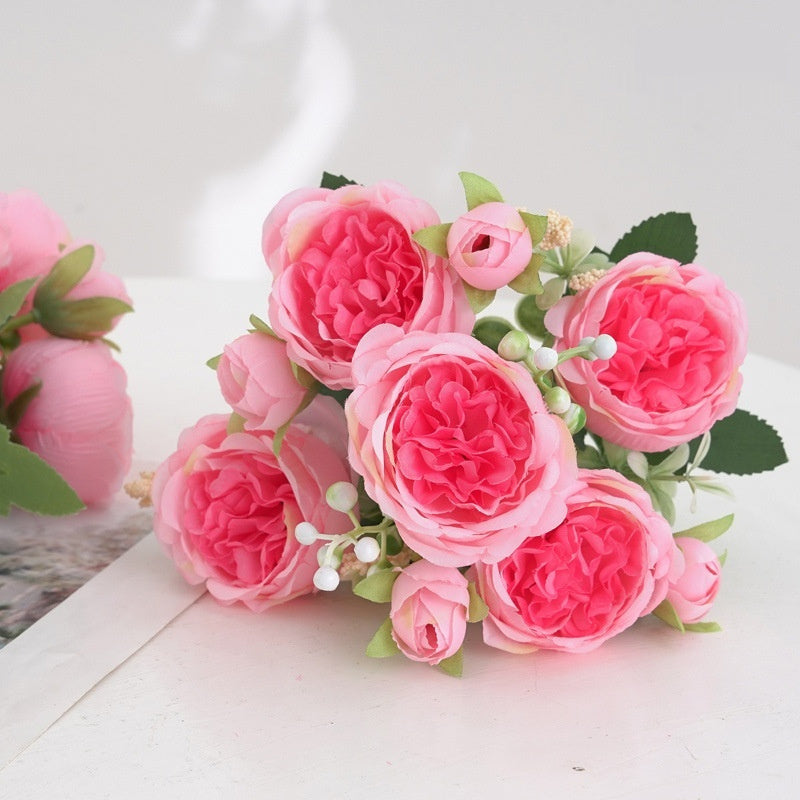 Peony Rose Home Decoration Wedding Hand Holding