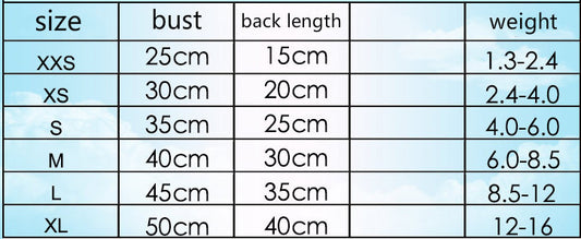 Dog Cat Vest Pet Clothes