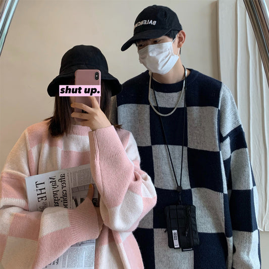 Loose And Idle Autumn And Winter Thickening Cotton Knitwear