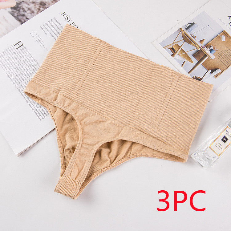 Body Sexy Triangle Thong Panties With Waist Shaping And Abdomen