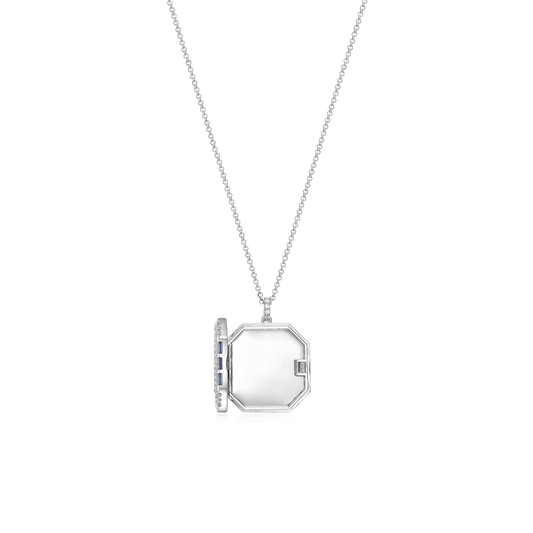 Modern Halo Locket