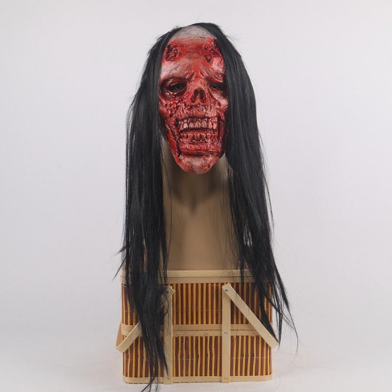 Horror Mask Bleeding Skull Headgear