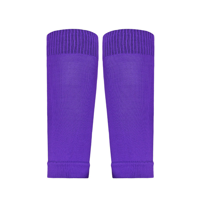 Soccer Sock Sleeve Leg Guard Fixed