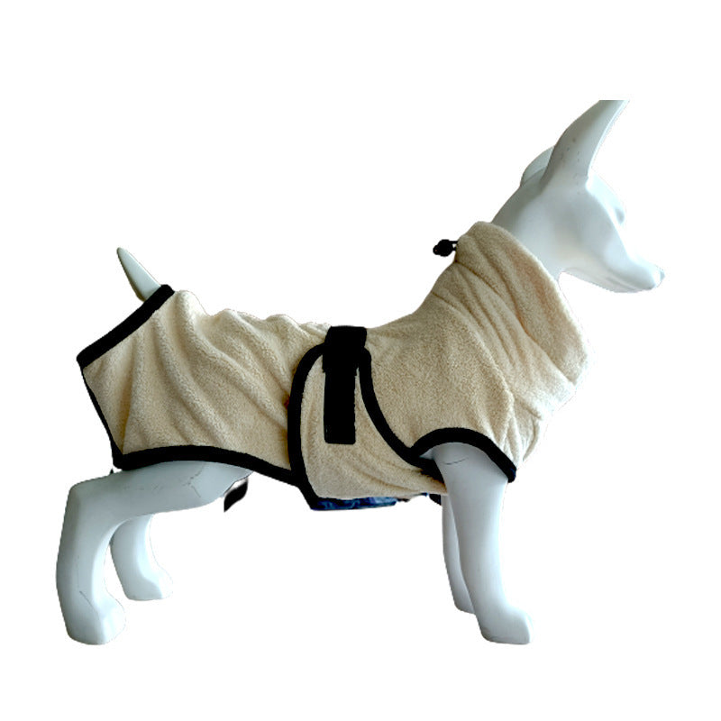 Pet Towel Thick Microfiber Absorbent Bathrobe