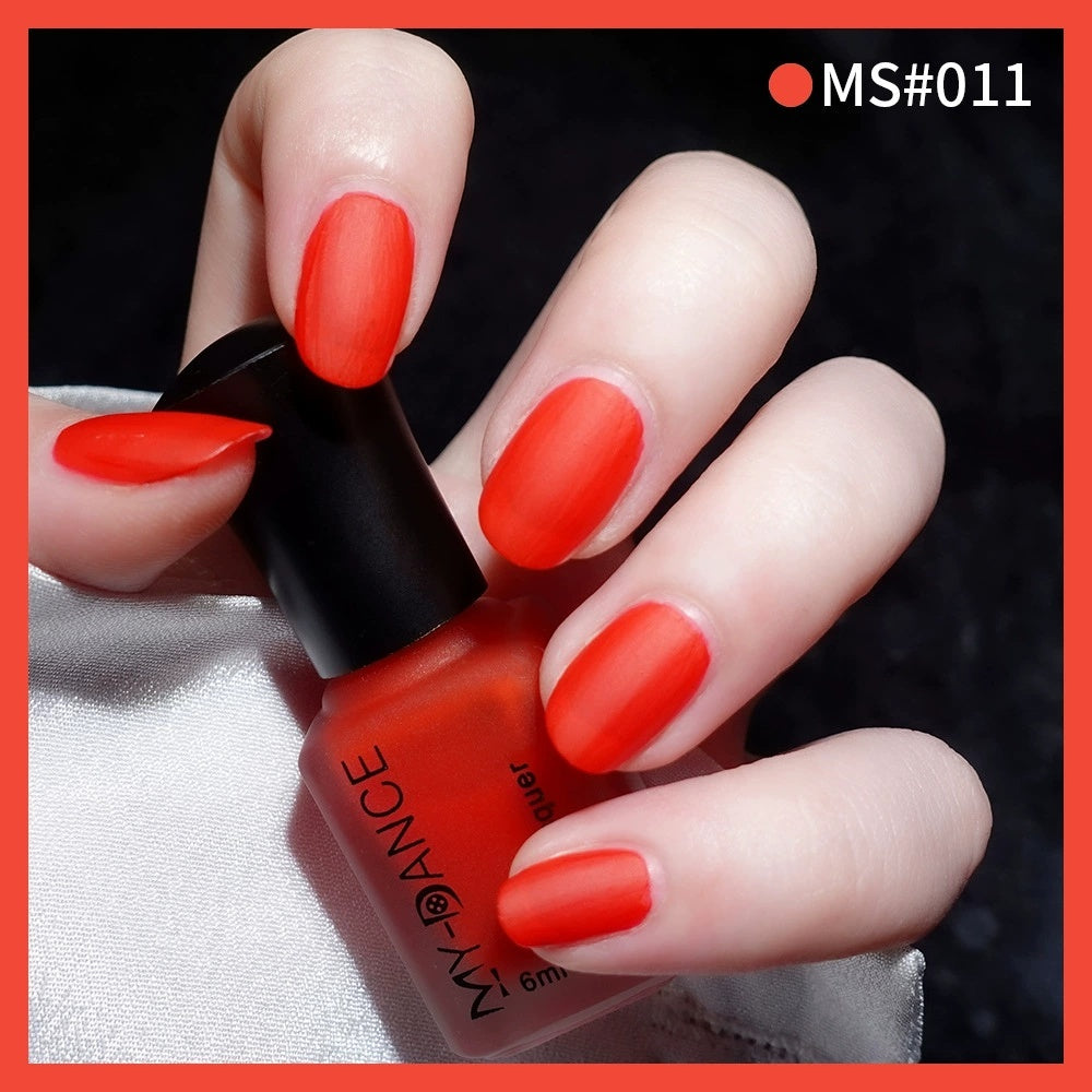 No Bake Velvet Matte Scrub Nail Polish
