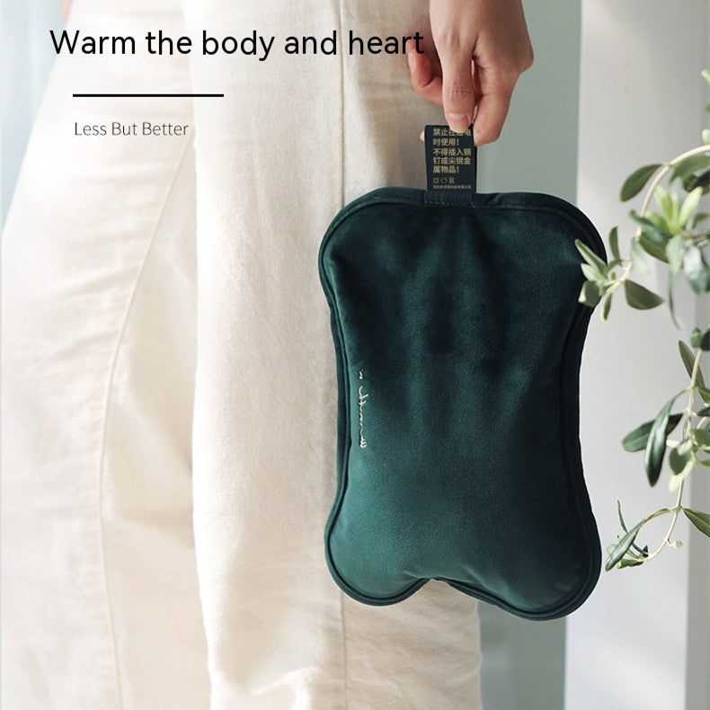 Rechargeable Hand Warmer Belly Cute Plush Explosion-proof Heating Pad Electric Hot Water Bag
