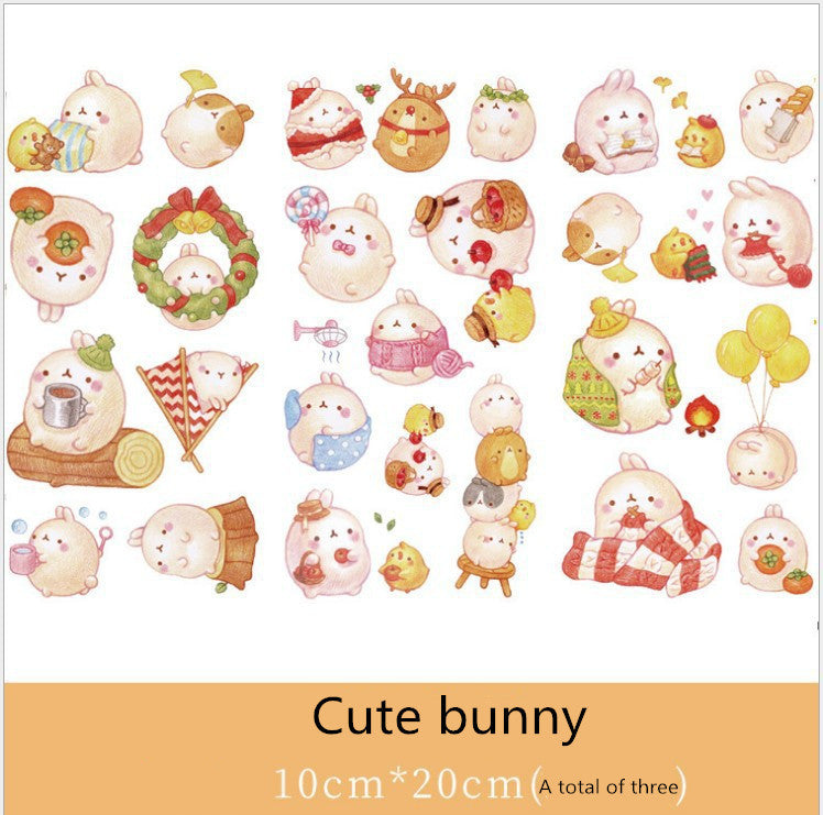 Diary Handbook Decoration Material Cultural And Creative Life Stickers