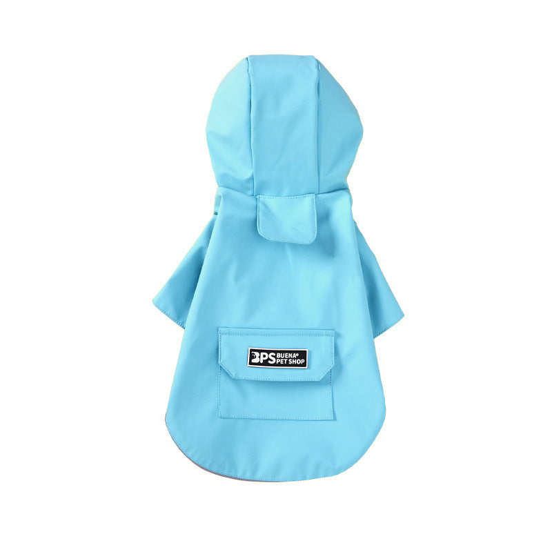 Mesh Breathable Solid Color Pet Windbreaker