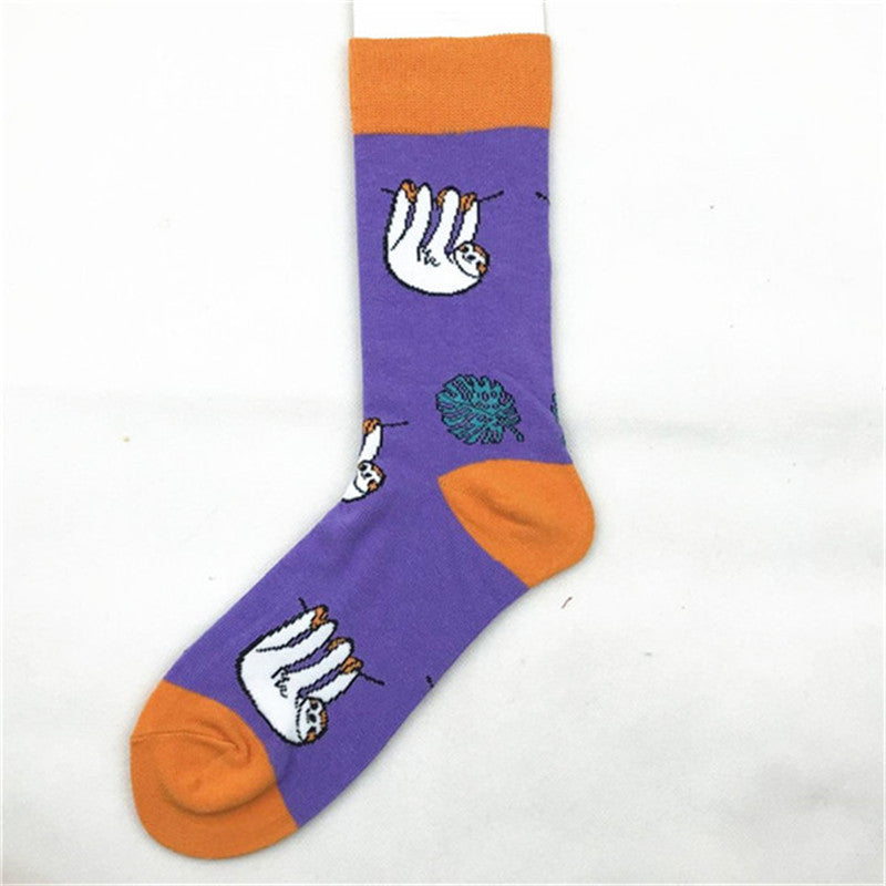 Men's long cotton socks