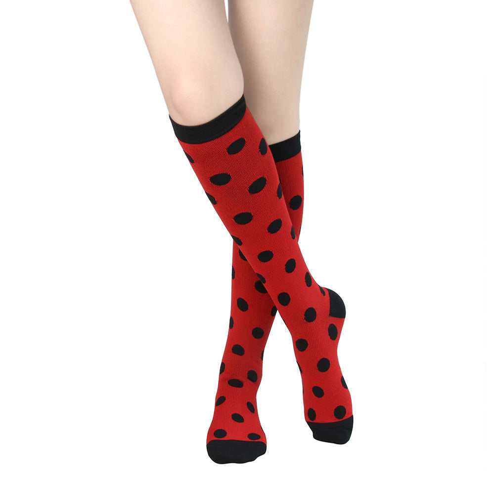 Men's And Women's Running Colored Pressure Socks