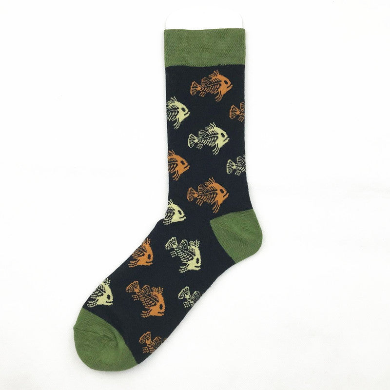 Men's long cotton socks