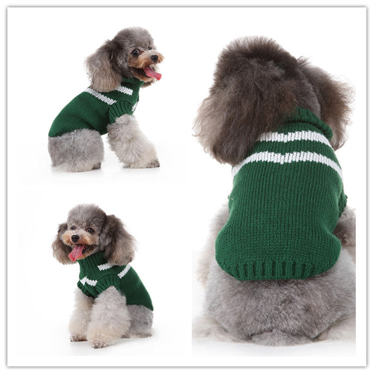 Pet supplies dog clothes sweater autumn clothes