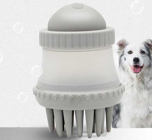 Multifunctional Pet Bathing Brush Silicone Massage Brush