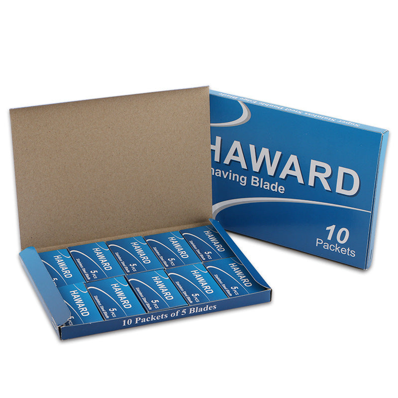 double-sided safe blade for manual razor