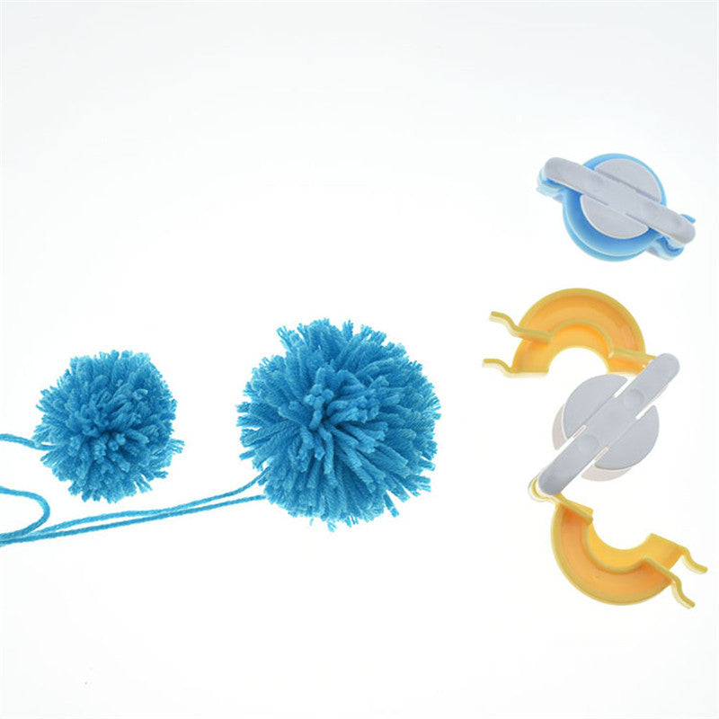 New ball making machine for weaving tools